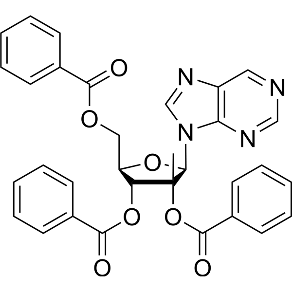 9-(2-β-C-Methyl-2,3,5-tri-O-benzoyl-β-D-ribofuranosyl)purine 2095417-45-9